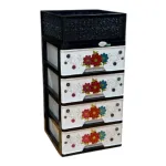 RFL Premium ক্লোজেট 4 ড্রয়ার, বাস্কেটসহ