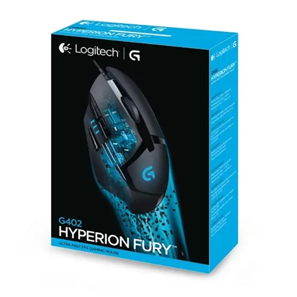 Logitech G402 হাইপেরিয়ন ফিউরি আল্ট্রা-ফাস্ট FPS গেমিং মাউস