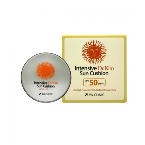 3W Clinic ইনটেনসিভ DR. Kim সান কুশন SPF50+ PA++ 15g