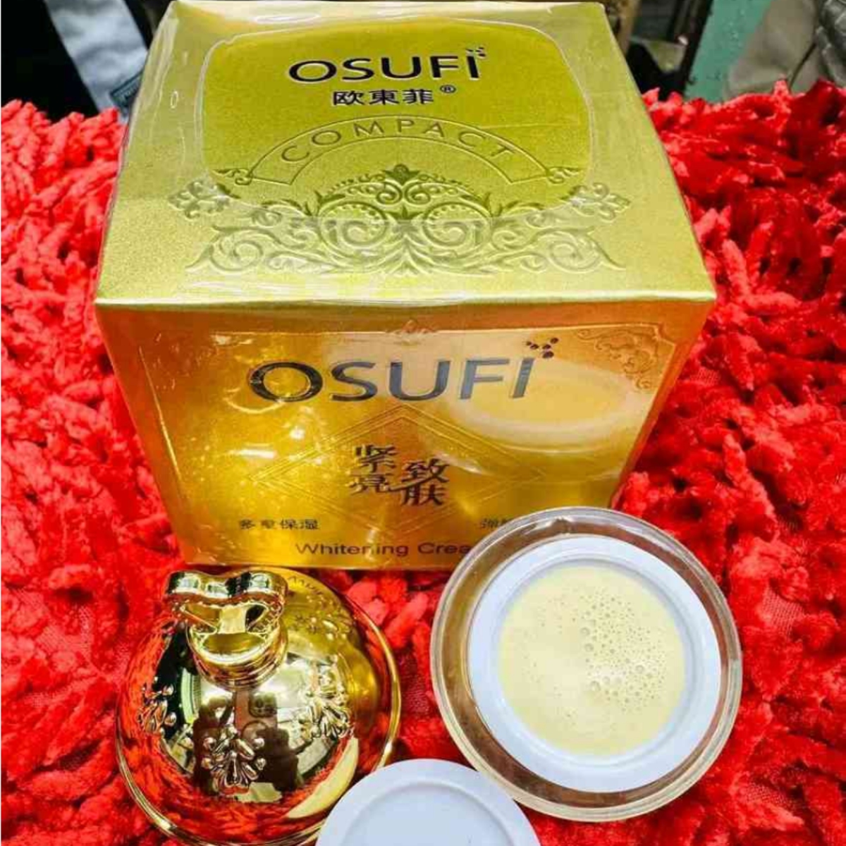OSUFI কোলাজেন ময়েশ্চারাইজিং ব্রাইটেনিং নাইট ক্রিম 30gm