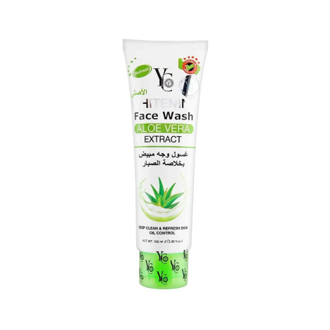 YC Whitening Aloe Vera extract face wash 100ml (Thailand)