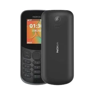 Nokia 130 (2017) ডুয়াল সিম কালো মোবাইল ফোন (রিফারবিশড)