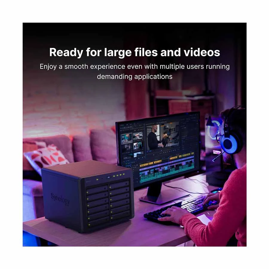 Synology DiskStation DS3622xs+ 12 Bays Desktop Storage