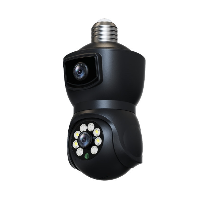 V380 E9 ডুয়াল লেন্স বাল্ব PTZ IP ক্যামেরা