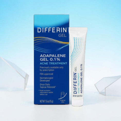 Differin Adapalene জেল 0.1% অ্যাকনে ট্রিটমেন্ট 45g