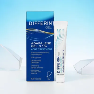 Differin Adapalene জেল 0.1% অ্যাকনে ট্রিটমেন্ট 45g