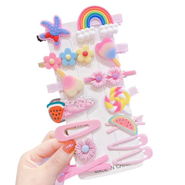 14pcs Baby Hair Clip Set