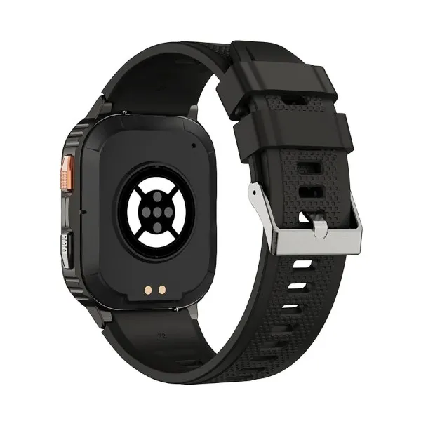 WiWU SW05 Bluetooth কলিং স্মার্ট ওয়াচ – Tarnish Black