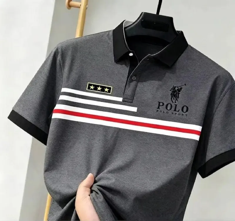 ছেলেদের নিট-ডাইড PK কটন পোলো শার্ট, 210 GSM, 6 রঙে