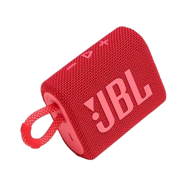 JBL GO 3 লাল পোর্টেবল ব্লুটুথ স্পিকার