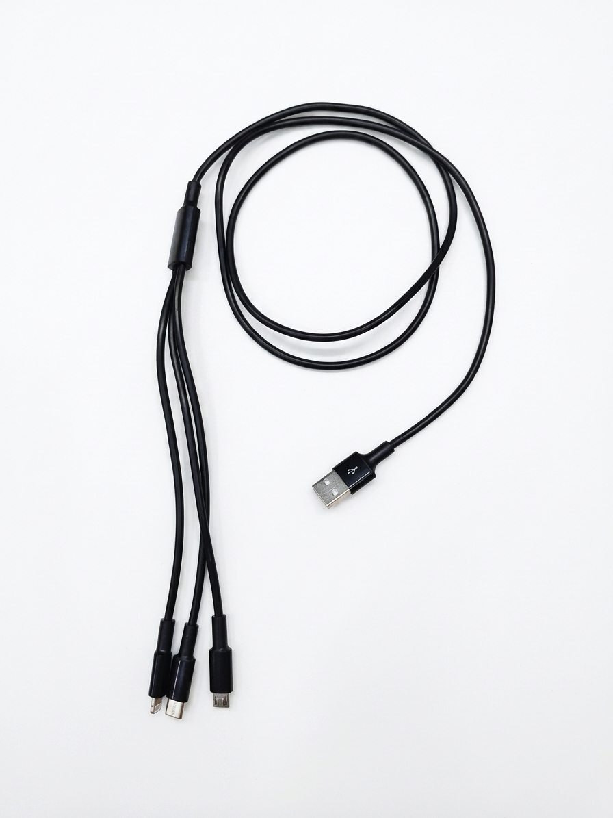 6-in-1 চার্জিং সেট: 6 পোর্ট USB চার্জার ও 3-in-1 ফাস্ট ক্যাবল