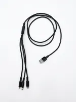 6-in-1 চার্জিং সেট: 6 পোর্ট USB চার্জার ও 3-in-1 ফাস্ট ক্যাবল