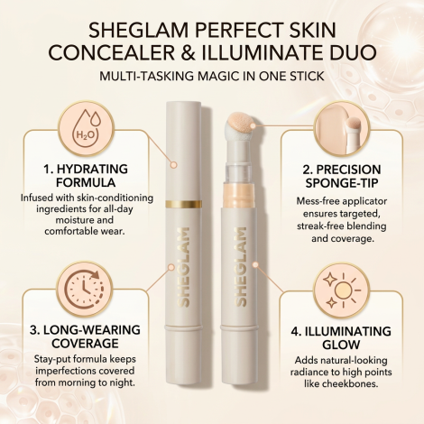 Sheglam Complexion Boost Concealer - Buttercream (China)