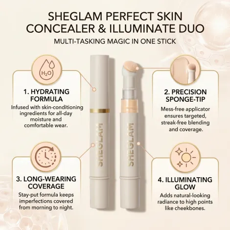 Sheglam Complexion Boost কনসিলার - বাটারক্রিম শেড