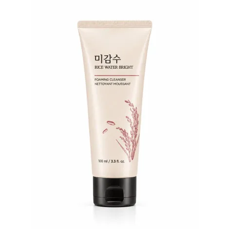 The Face Shop Rice Water Bright ফোমিং ক্লিনজার 100ml