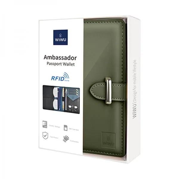 WIWU Ambassador পাসপোর্ট ওয়ালেট