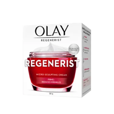 Olay Regenerist Micro-Sculpting ফেস ক্রিম, অ্যামাইনো-পেপটাইড যুক্ত 50g