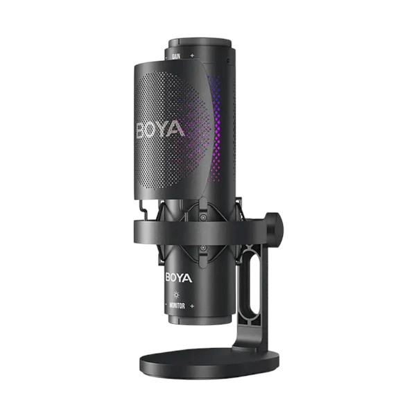 BOYA K9 BOYA K9 ব্ল্যাক কনডেনসার USB মাইক্রোফোন