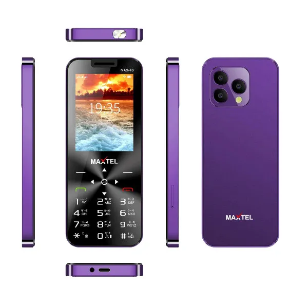 Maxtel MAX-40 ফিচার ফোন Gold, Type-C চার্জারসহ