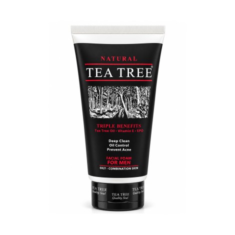 Natural Tea Tree Facial Foam For Men 140g (Thailand)