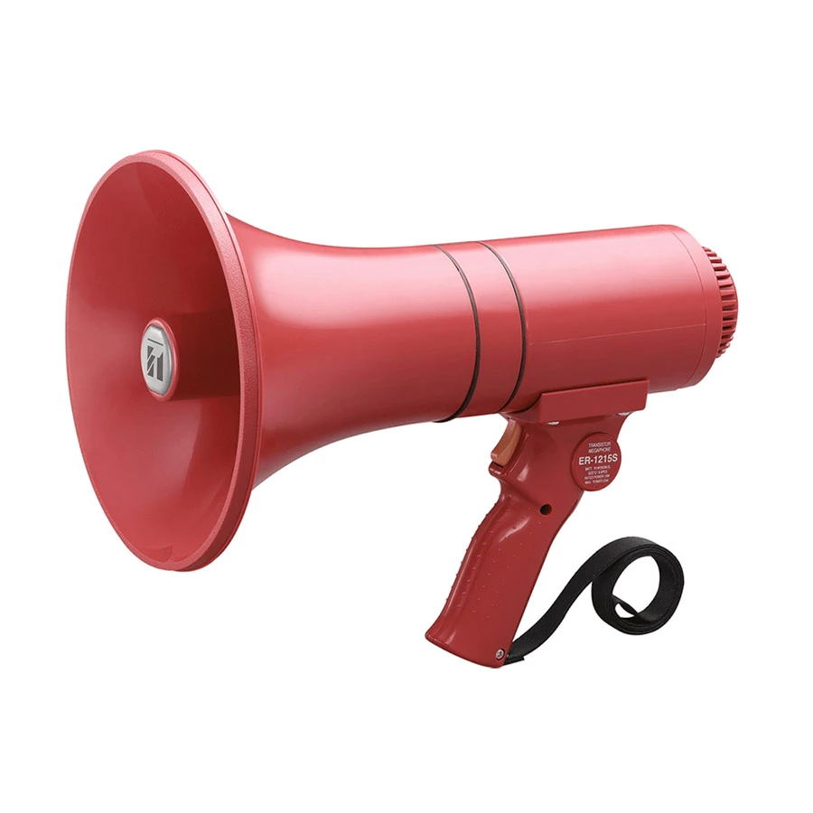 TOA ER-1215S 23W Red Megaphone with Siren