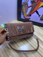 Ladies Butterfly Bag in PU Leather, 5 Colour Choices