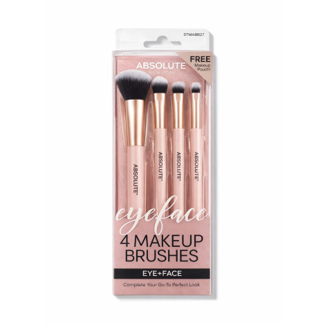 Absolute New York Eye & Face 4 Makeup Brushes (China)
