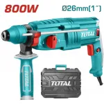TOTAL 800W রোটারি হ্যামার ড্রিল