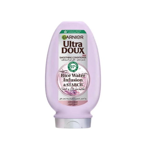 Garnier Ultra Doux Rice Water Infusion & Starch Smoothing Conditioner 360ml (Egypt)