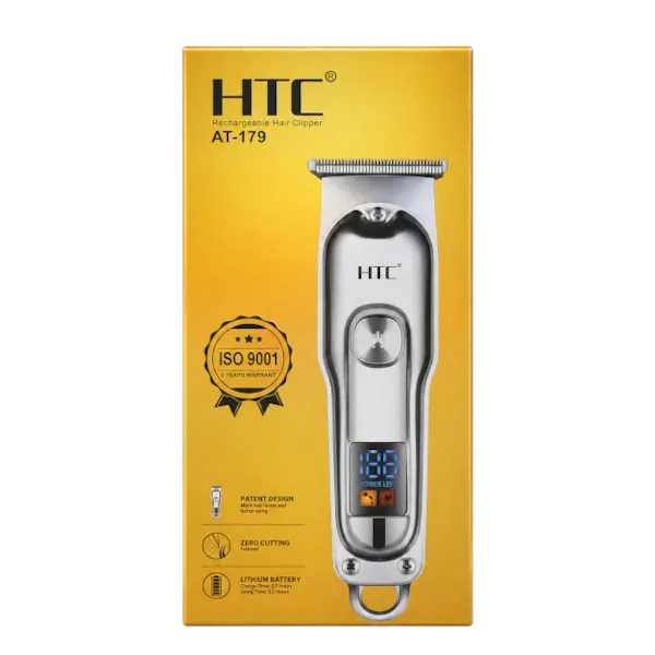 HTC AT-179 রিচার্জেবল হেয়ার ক্লিপার ও বিয়ার্ড ট্রিমার