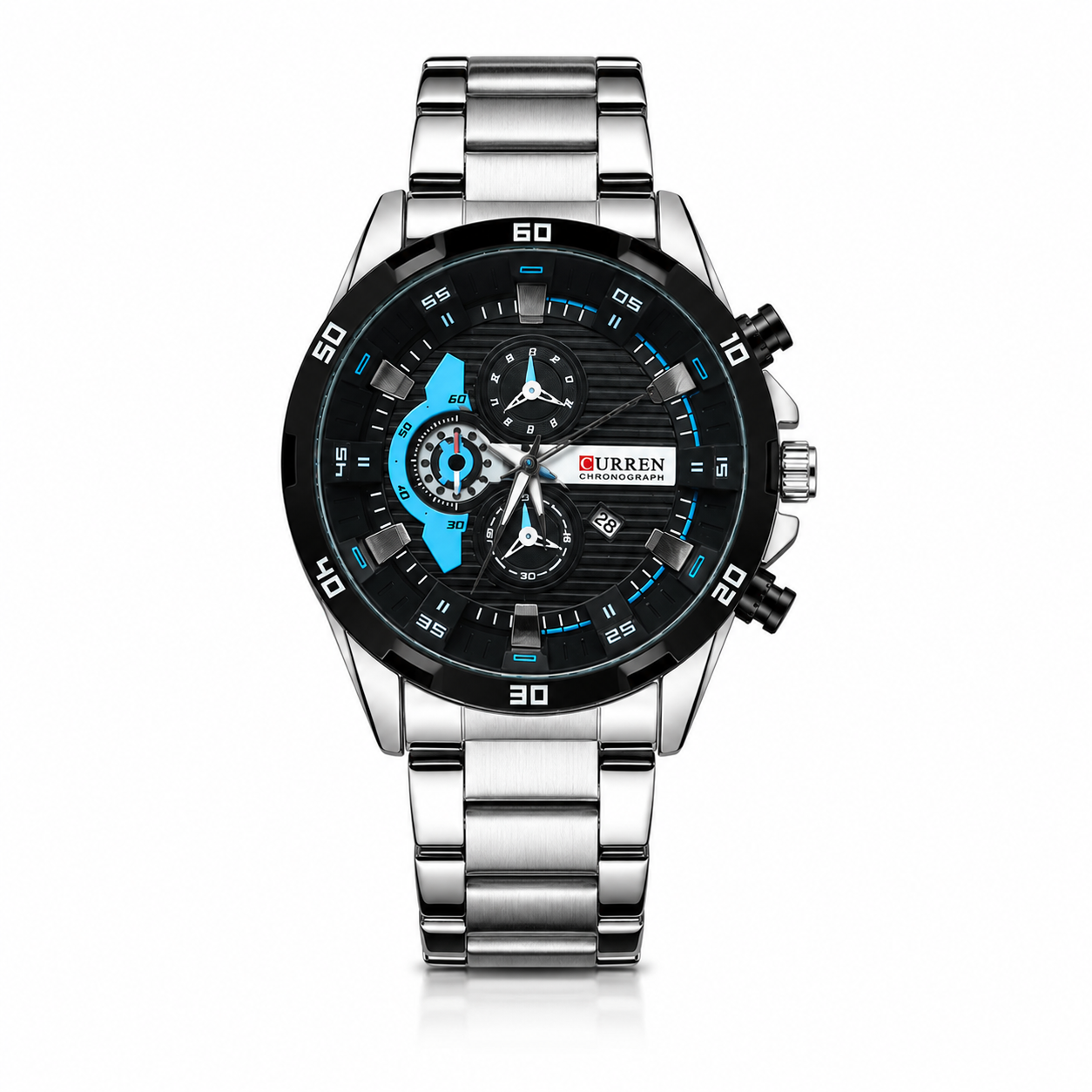 Curren 8402 ক্রোনোগ্রাফ ছেলেদের ঘড়ি