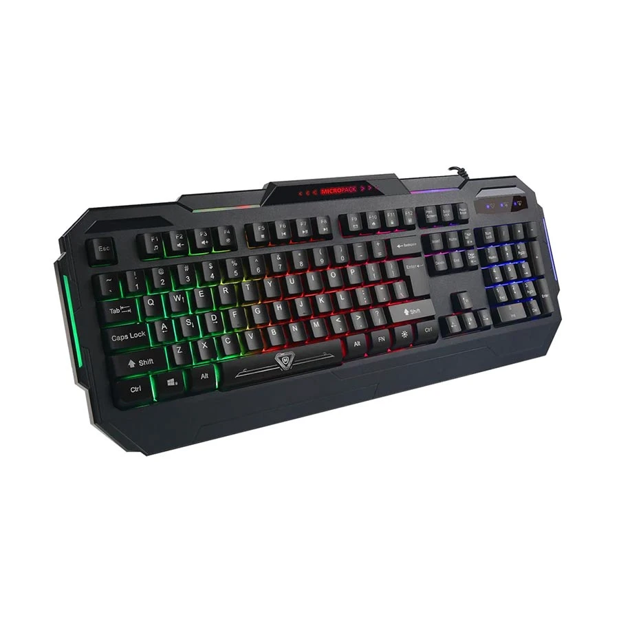 Micropack Cupid GK-10L LED Backlit Wired Black Gaming Keyboard