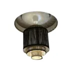Pinium থ্রি লেয়ার বাঁশের হ্যাংগিং ল্যাম্পশেড