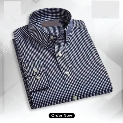 Men's Pure Cotton Shirt, Sizes M to XXL, 3 Colours
