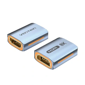 Vention AIUH0 HDMI ফিমেল টু HDMI ফিমেল গ্রে কনভার্টার