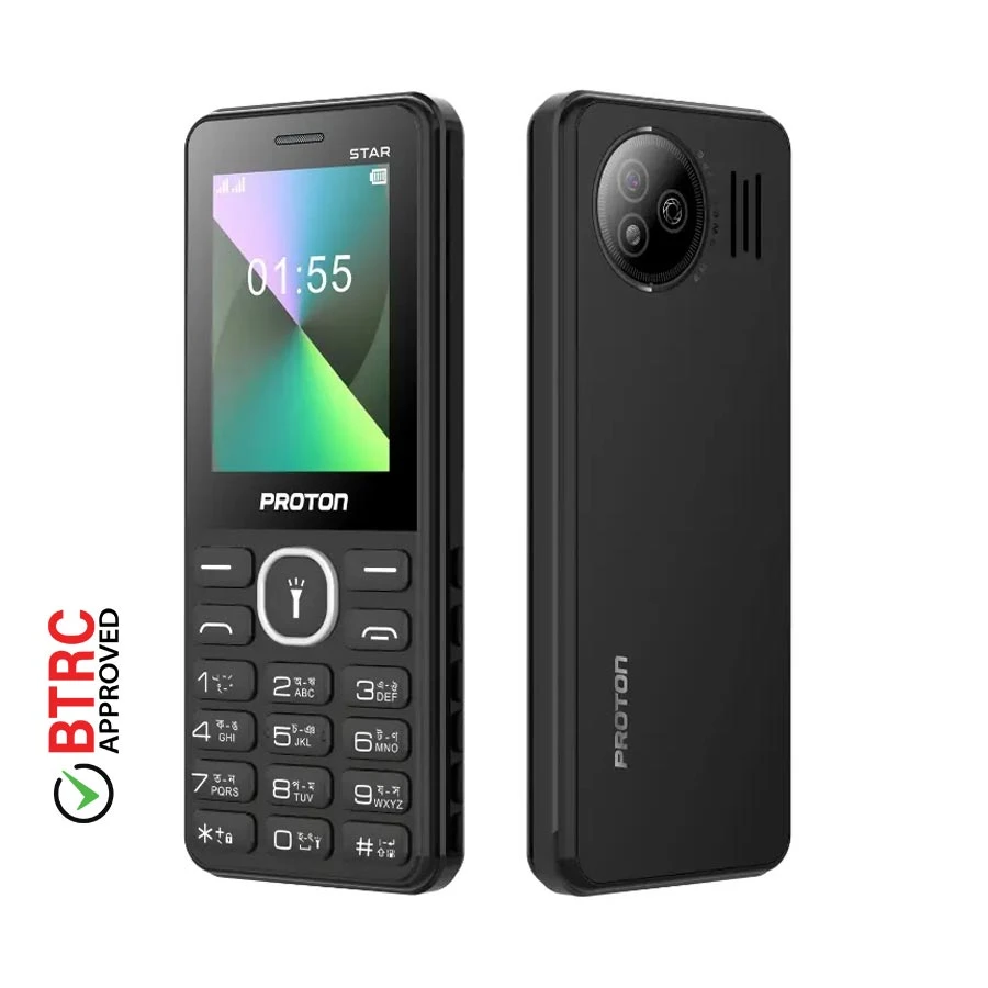 Proton Star Breeze Black Dual SIM Feature Phone