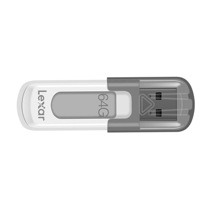 Lexar JumpDrive V100 64GB USB 3.2 Gen 1 White-Gray Pen Drive