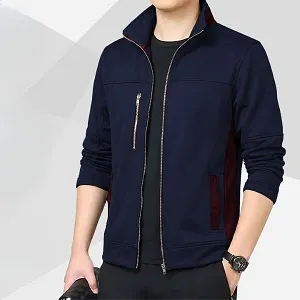 ছেলেদের China জ্যাকেট (নেভি ব্লু)