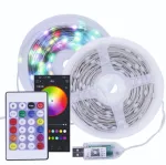10M RGB মিউজিক LED স্ট্রিং/ফেয়ারি লাইট, USB, রিমোট ও অ্যাপ কন্ট্রোল