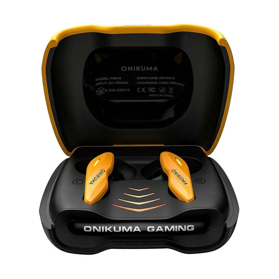 Onikuma TX616 Tri-Mode TWS Gaming Earbuds Yellow