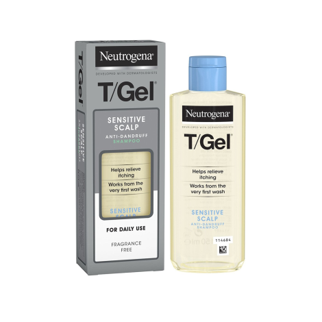 Neutrogena T/Gel সেনসিটিভ স্ক্যাল্প অ্যান্টি ড্যানড্রাফ শ্যাম্পু 150ml