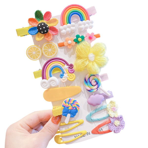 14pcs Baby Hair Clip Set