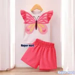 Boys' and Girls' Cotton T-Shirt Set, 160 GSM, 6 Months to 6 Years