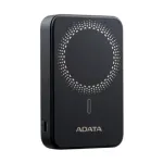Adata R100 10000mAh 20W ম্যাগনেটিক ওয়্যারলেস চার্জিং পাওয়ার ব্যাংক, কালো
