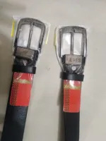 ছেলেদের আর্টিফিশিয়াল লেদার বেল্ট, সিলভার বাকল
