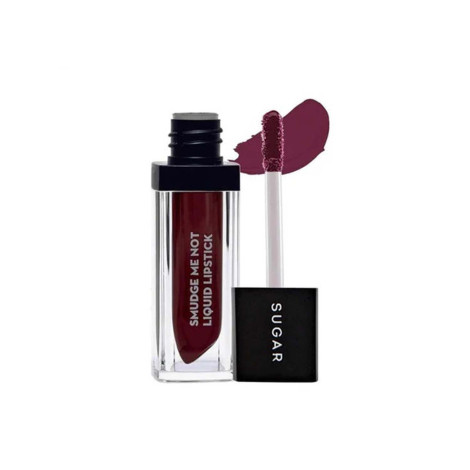 Sugar Cosmetics New Smudge Me Not Liquid Lipstick - 17 Fiery Berry (India)