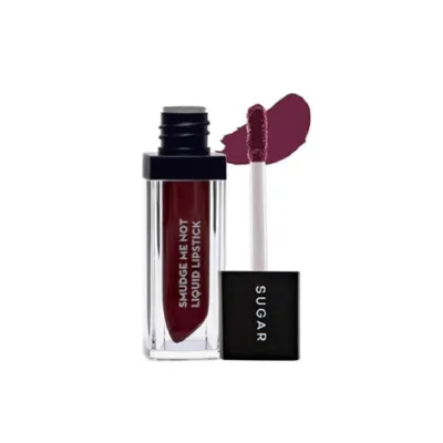 Sugar Cosmetics Smudge Me Not লিকুইড লিপস্টিক - 17 Fiery Berry