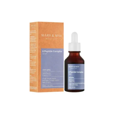 Mary & May 6 পেপটাইড কমপ্লেক্স সিরাম 30ml