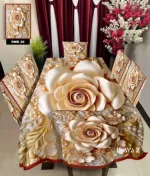 ডাইনিং চেয়ার ও টেবিল কভার সেট, 3D প্রিন্ট, 18 x 21 ইঞ্চি