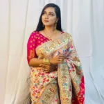 হাফ সিল্কের মহিলা স্ক্রিন প্রিন্ট শাড়ি, দৈর্ঘ্য 12 হাত